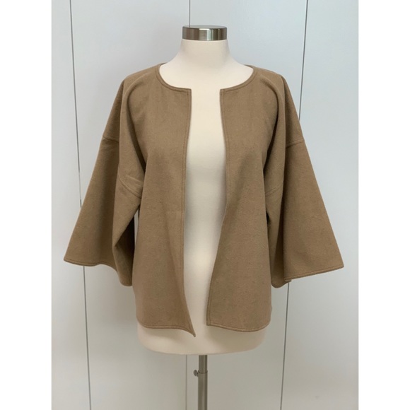 Zoran Cashmere Cape Coat - Picture 1 of 5